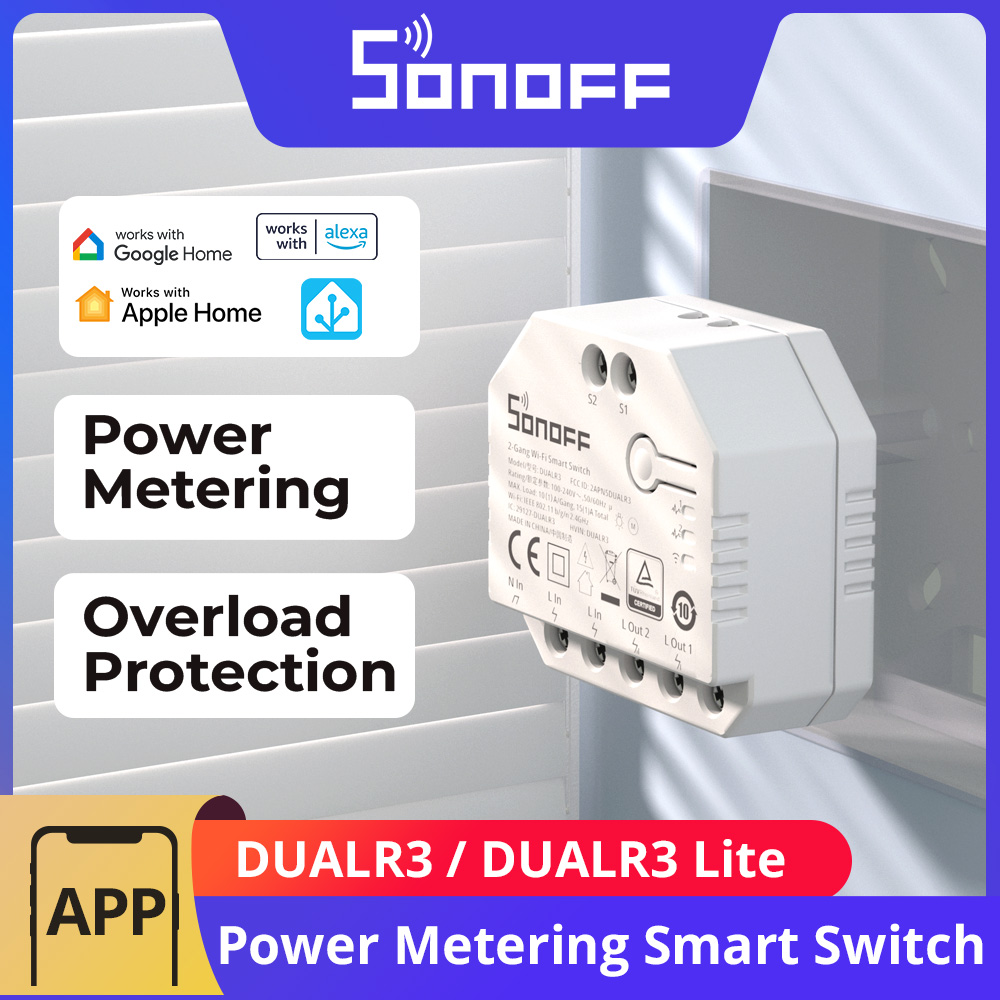 Sonoff Mini R4 - ITEAD SONOFF DUAL R3 2 Gang