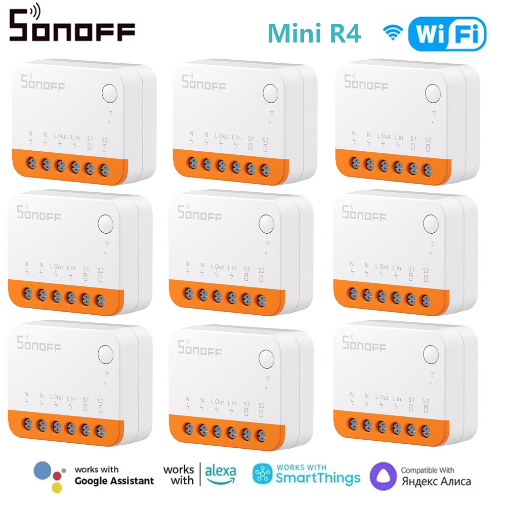 SONOFF Mini R4 Wifi Switch Mod - đánh giá và giá Sonoff Mini R4