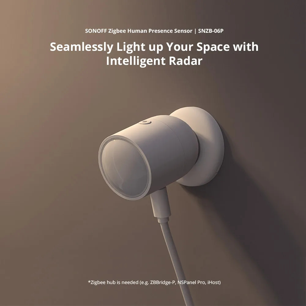 SONOFF SNZB 06P Zigbee Human P - đánh giá và giá Sonoff