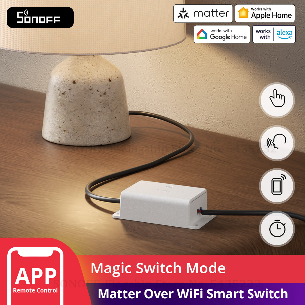 SONOFF BASIC-1GS Gen5 Matter W - đánh giá và giá Sonoff Basic