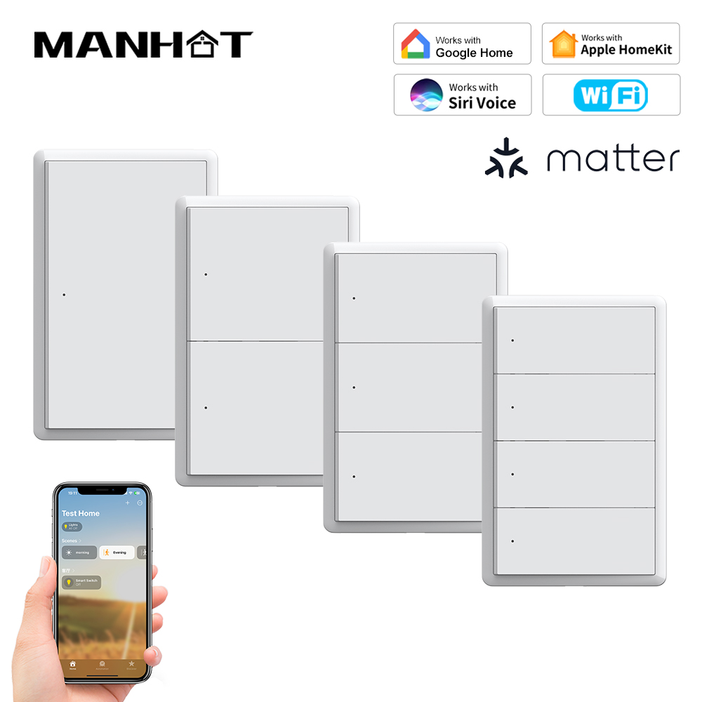 MANHOT Homekit WiFi Smart Swit - đánh giá và giá Tuya Smart