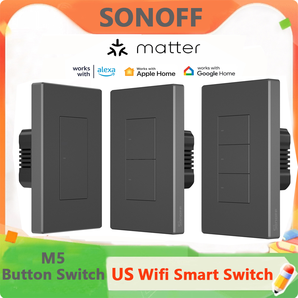 Sonoff M5 120 1C 2C 3C Mỹ Swit - đánh giá và giá Sonoff Basic