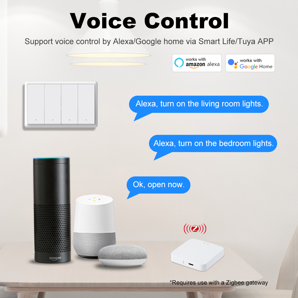 MANHOT ZigBee3.0 Smart Switch  - đánh giá và giá Smart Relay Tuya